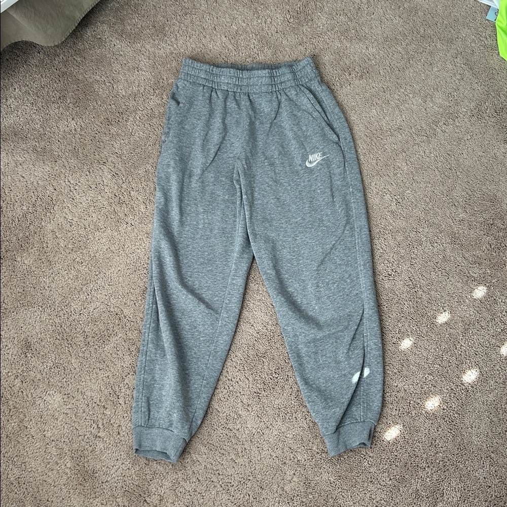 Nike Kids Heather Gray Sweatpants